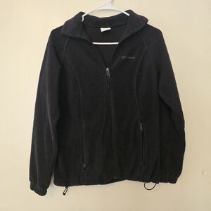 Columbia Black Performance Jacket with Crew Neck